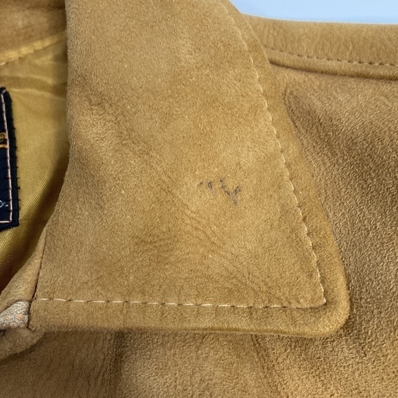 Vintage The Put On Shop Sears Roebuck, Co Fringe Cowgirl Leather Brown Jacket - Picture 12 of 12